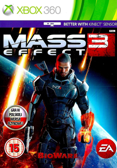 XBOX 360 MASS EFFECT 3 BioWare