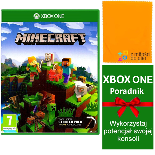 XBOX ONE MINECRAFT INCLUDES STARTER PACK Microsoft