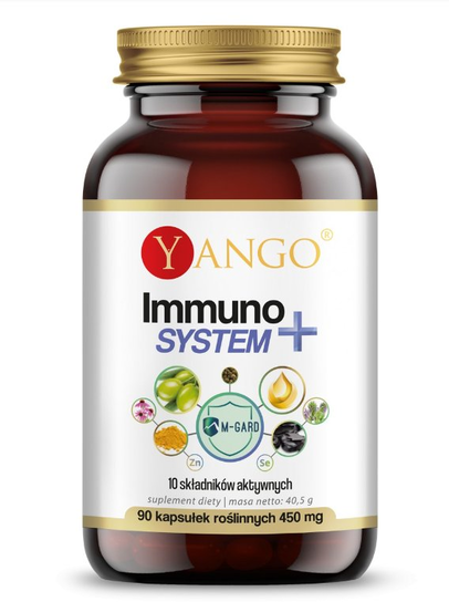 Yango, ImmunoSystem+ suplement diety 90 kapsułek Yango