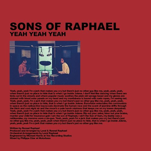Yeah Yeah Yeah Sons of Raphael