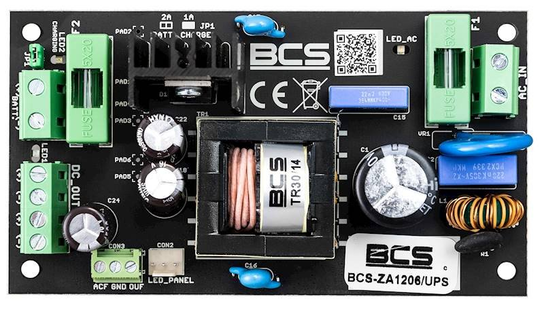 ZASILACZ MODUŁ 12V/6A | BCS-ZA1206/UPS BCS