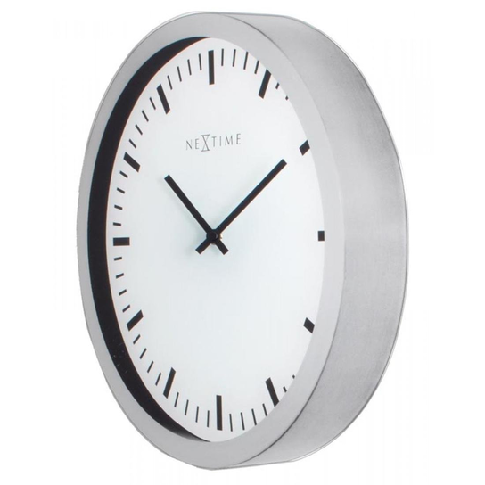 Zegar ścienny NEXTIME Magic, biały Nextime