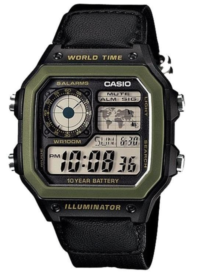 Zegarek CASIO AE-1200WHB-1BVDF Casio