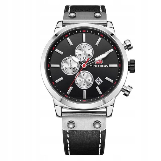 Zegarek męski MINI FOCUS analog data chronograf Inna marka
