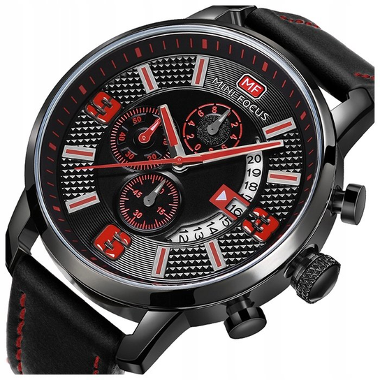 Zegarek męski MINI FOCUS analog data chronograf Inna marka