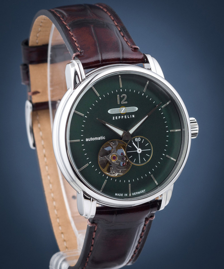 Zegarek Męski Zeppelin Lz120 Open Heart Automatic ZEPPELIN
