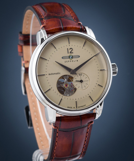 Zegarek męski Zeppelin LZ120 Open Heart Automatic ZEPPELIN