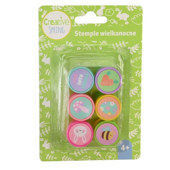 Zestaw stempli, Creative Spring, Wielkanocne ozdoby Crafteez