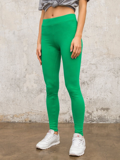 Zielone legginsy Basic-XL Basic Feel Good